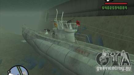 U99 German Submarine для GTA San Andreas