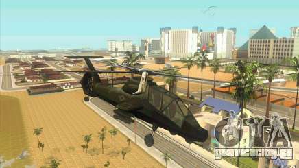Sikorsky RAH-66 Comanche stealth green для GTA San Andreas