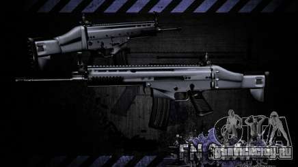 FN Scar-L HD для GTA San Andreas