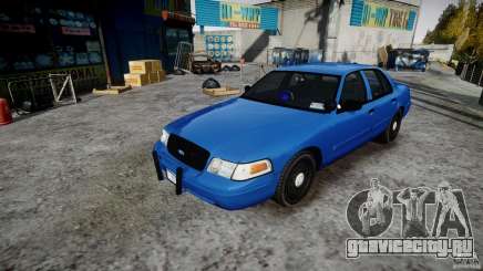 Ford Crown Victoria Detective v4.7 Emerglights blue [ELS] для GTA 4