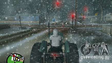 Снегопад для GTA San Andreas