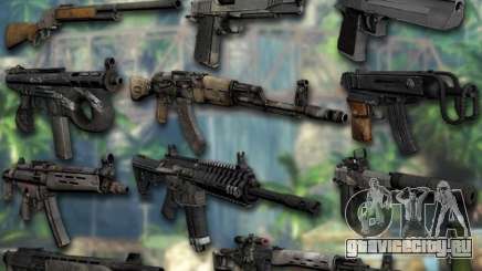 Набор оружия из Far Cry 3 для GTA San Andreas