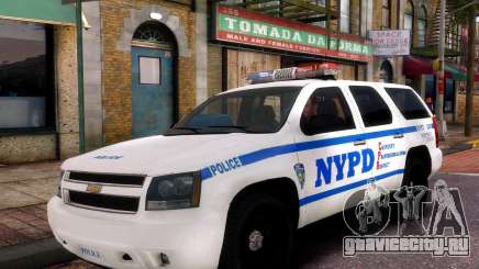 Chevrolet Tahoe New York Police для GTA 4