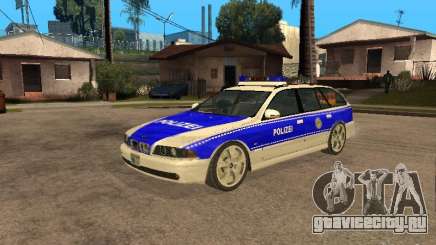 BMW 525i Touring Police для GTA San Andreas