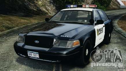 Ford Crown Victoria Police Interceptor 2003 Liberty City Police Department [ELS] для GTA 4