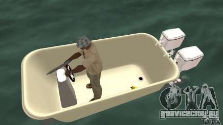 Bathtub Dinghy для GTA San Andreas