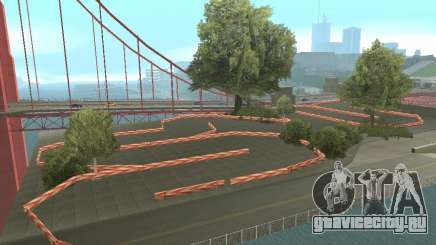 New Drift Track SF для GTA San Andreas