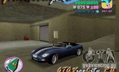 Dodge Viper из GTA 3 для GTA Vice City