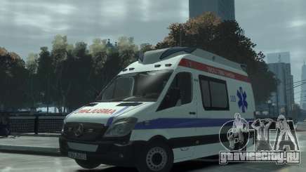Mercedes-Benz Sprinter Azerbaijan Ambulance v0.1 для GTA 4