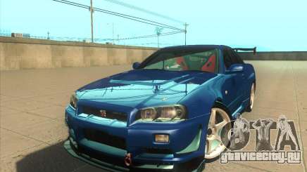 Nissan Skyline GT-R R34 M-Spec Nur для GTA San Andreas