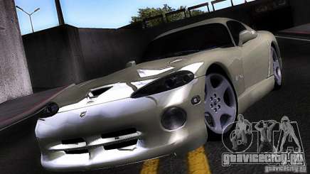 Dodge Viper белый для GTA San Andreas