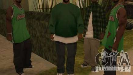 Стандартные модели Grove Street для GTA San Andreas