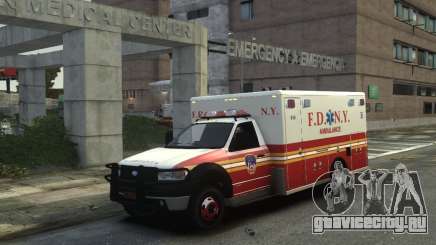 Ford F-350 Ambulance FDNY для GTA 4