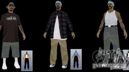 Новые скины The Rifa gang для GTA San Andreas