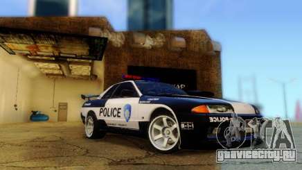 Nissan Skyline R32 Police для GTA San Andreas