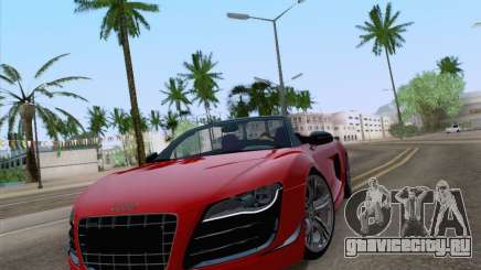 Audi R8 GT Spyder для GTA San Andreas