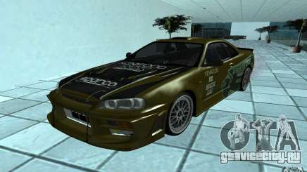 Nissan Skyline GT-R для GTA San Andreas