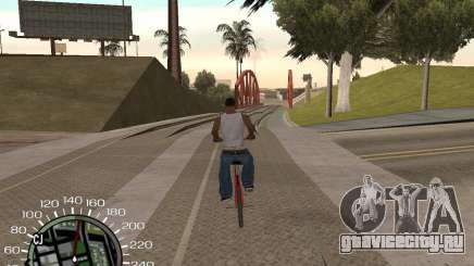 Спидометр для GTA San Andreas