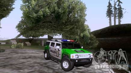 Hummer H2 Polizei для GTA San Andreas