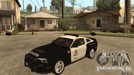 Shelby GT500 2010 Police для GTA San Andreas