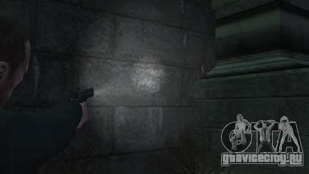 Flashlight for Weapons v 2.0 для GTA 4