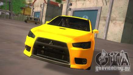 Mitsubishi Lancer Evo X Tunable для GTA San Andreas