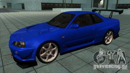 Nissan Skyline R-34 GT-R M-spec Nur для GTA San Andreas