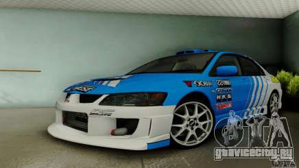 Mitsubishi Lancer Evolution 8 Tuneable для GTA San Andreas