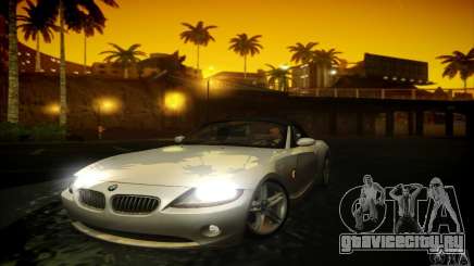 BMW Z4 серебристый для GTA San Andreas