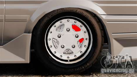 Toyota Corolla GT-S AE86 Trueno для GTA 4