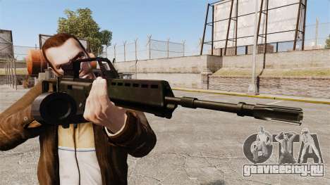 Штурмовая винтовка H&K MG36 v1 для GTA 4