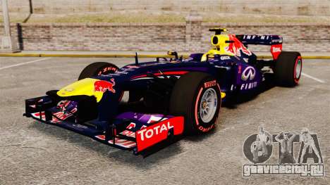 Болид Red Bull RB9 v6 для GTA 4