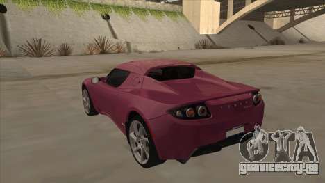 Tesla Roadster для GTA San Andreas