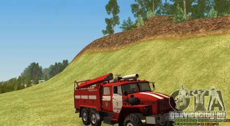 Урал 4320 Пожарный для GTA San Andreas