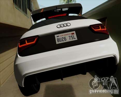 Audi A1 Clubsport Quattro для GTA San Andreas