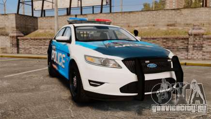 Ford Taurus 2010 Police Interceptor Detroit для GTA 4