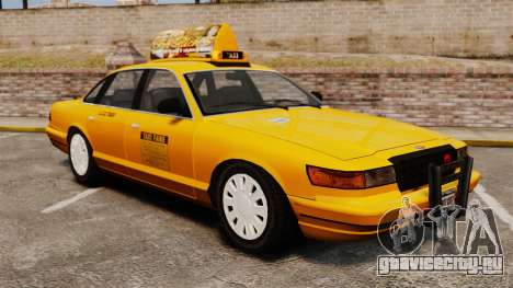 Taxi с новыми дисками v2 для GTA 4