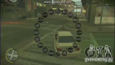 GTA V Radio HUD для GTA 4