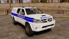 Toyota Hilux Croatian Police v2.0 [ELS] для GTA 4