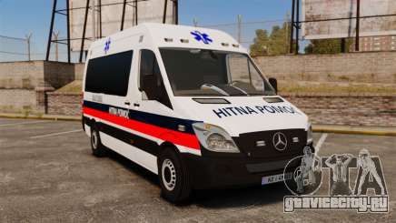 Mercedes-Benz Sprinter Zagreb Ambulance [ELS] для GTA 4