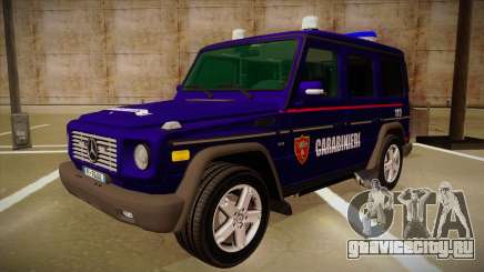 Mercedes Benz G8 Carabinieri для GTA San Andreas