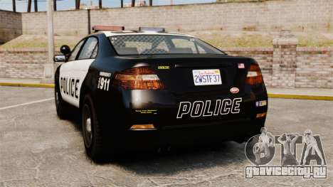 GTA V Vapid Police Interceptor [ELS] для GTA 4