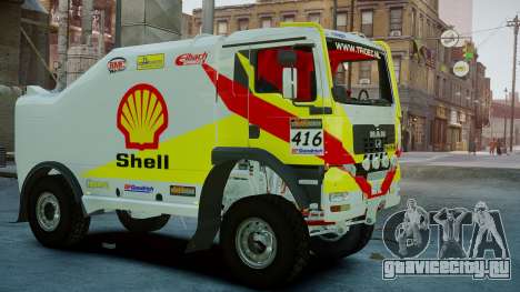 MAN TGA Dakar Truck Shell для GTA 4