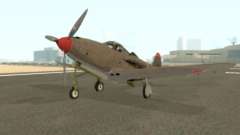 Aircobra P-39N для GTA San Andreas