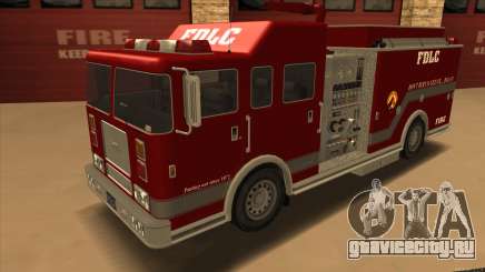 Firetruck HD from GTA 3 для GTA San Andreas