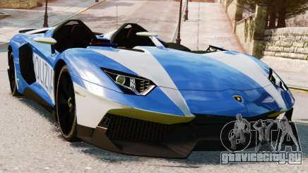 Lamborghini Aventador J Police для GTA 4