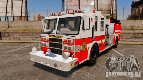 Firetruck Woonsocket [ELS] для GTA 4