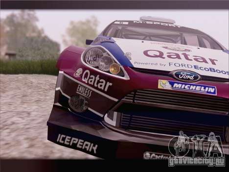 Ford Fiesta RS WRC 2013 для GTA San Andreas