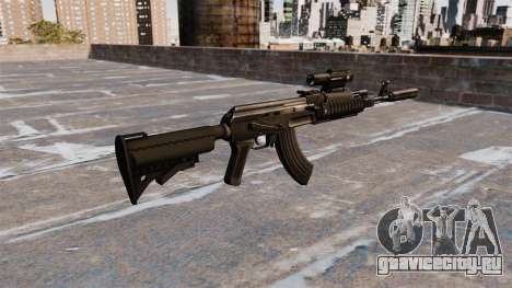 Автомат АК-47 тактический для GTA 4