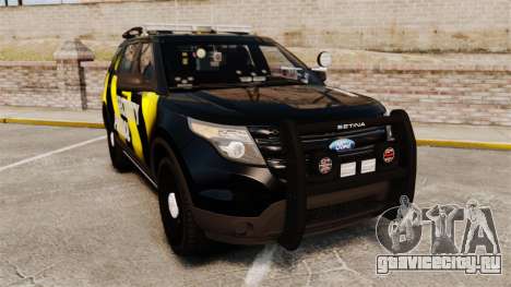 Ford Explorer 2013 Security Patrol [ELS] для GTA 4